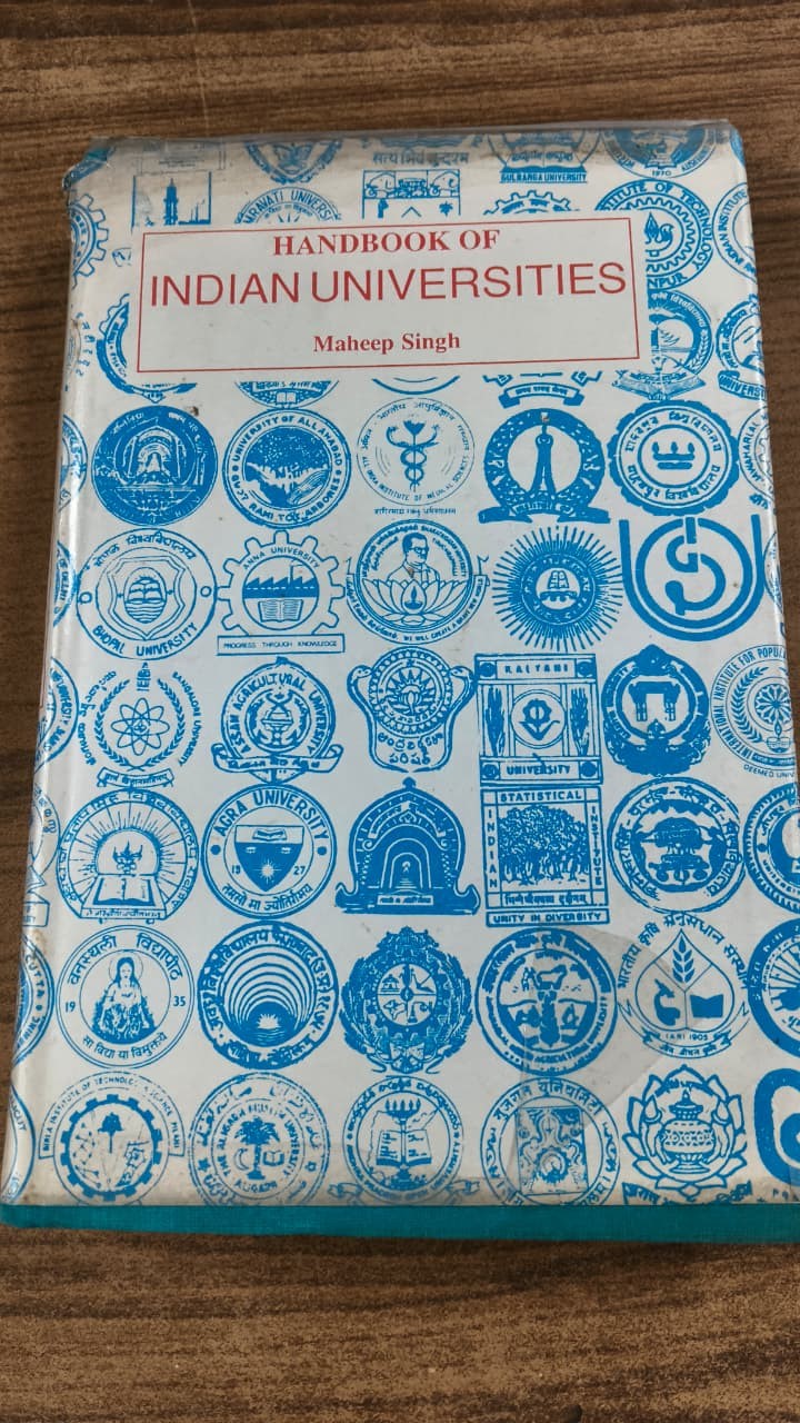 Handbook Of Indian Universities
